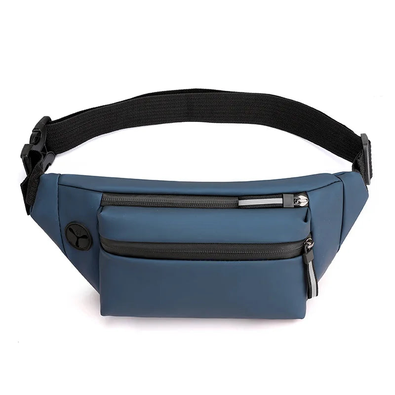 Waterproof Men Waist Bag Fanny Pack Chest Bags Outdoor Sports Crossbody Bags