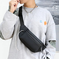 Waterproof Men Waist Bag Fanny Pack Chest Bags Outdoor Sports Crossbody Bags