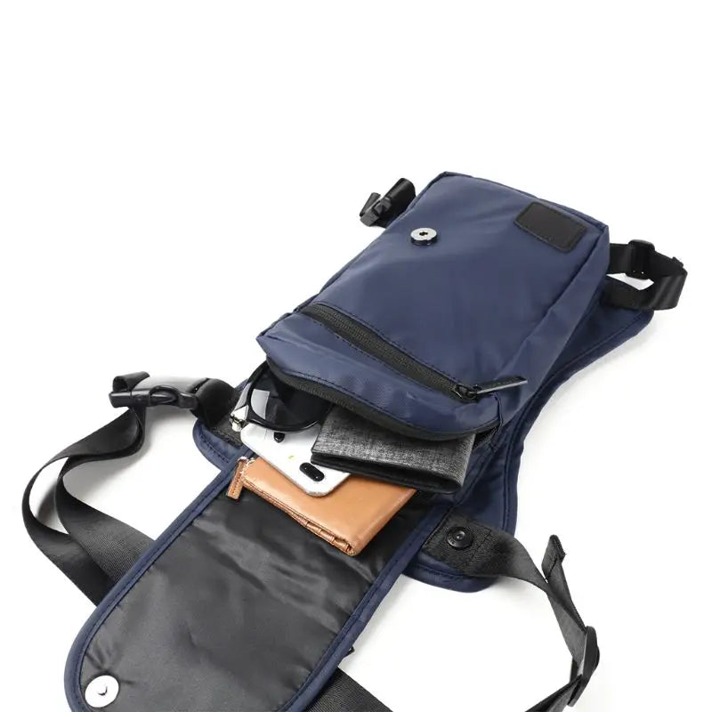 Waterproof Men Waist Pack Leg Bag Shoulder Bags Travel Motorcycle Tactical Chest