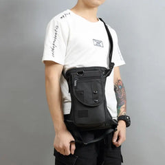 Waterproof Men Waist Pack Leg Bag Shoulder Bags Travel Motorcycle Tactical Chest