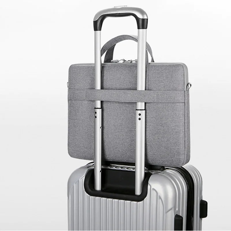 Waterproof Laptop Briefcase Business Handbag for Men 13-15.6 inch