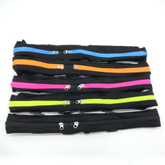 Waterproof Waist Bag Dual Pocket Fanny Pack Anti-theft Sports Pouch