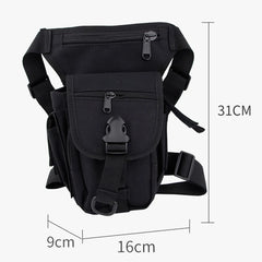 Waterproof Tactical Leg Bag Men Fanny Thigh Pack