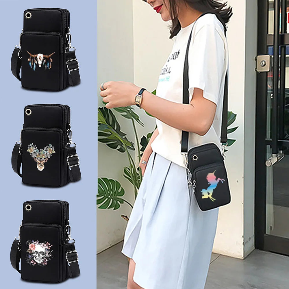 Waterproof Phone Bag for Iphone Huawei Samsung Arm Purse Handbags Women