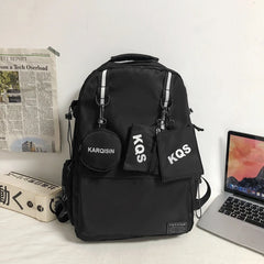 Waterproof Nylon Backpack Rucksack Outdoor Sports Bag Travel Camping Hiking