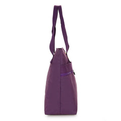 Waterproof Nylon Bag Large Capacity Women Shopping Bag Casual Ladies