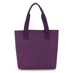 Waterproof Nylon Bag Large Capacity Women Shopping Bag Casual Ladies