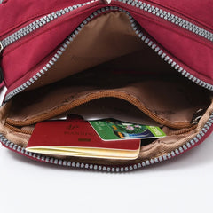 Waterproof Nylon Crossbody Bags For Women Handbags Tote Travel Beach Top-handle