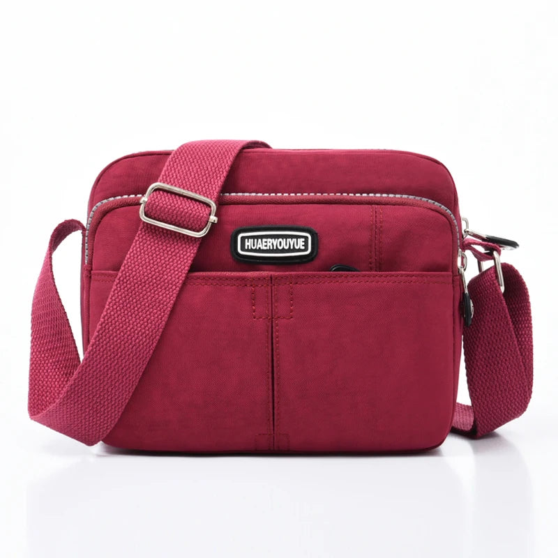 Waterproof Nylon Crossbody Bags For Women Handbags Tote Travel Beach Top-handle