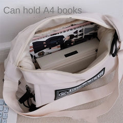 Waterproof Nylon Crossbody Bags Large Capacity Shoulder Messenger Bag