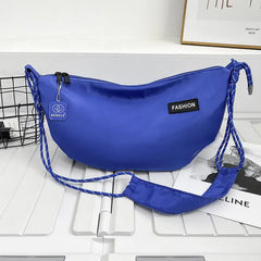 Waterproof Nylon Dumpling Bag Women Waist Bag Large-capacity Pouch Bags