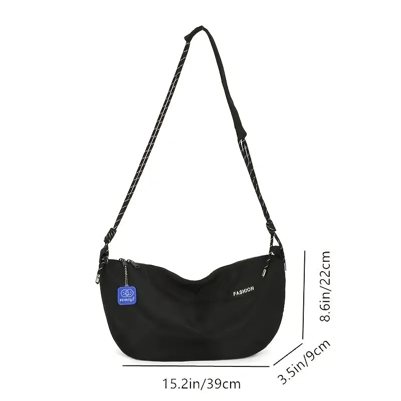 Waterproof Nylon Dumpling Bag Women Waist Bag Large-capacity Pouch Bags
