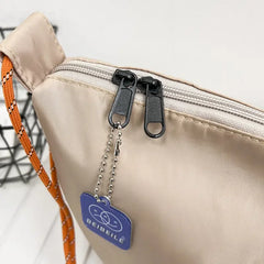 Waterproof Nylon Dumpling Bag Women Waist Bag Large-capacity Pouch Bags