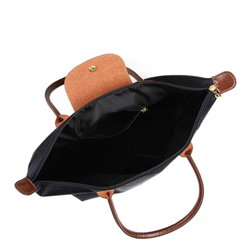Waterproof Nylon Dumpling Bag Ladies Tote Bag Womens Oxford Shoulder Bag