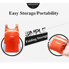 Waterproof Foldable Travel Backpack for Climbing Hiking Camping