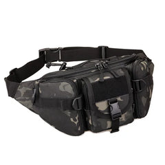 Waterproof Nylon Men Fanny Pack Tactical Waist Bag