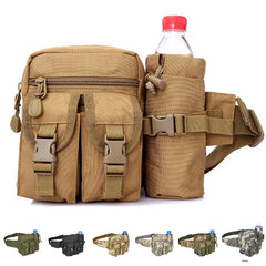 Waterproof Nylon Men Fanny Pack Tactical Army Waist Bag