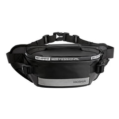 Waterproof Nylon Waist Bag Fanny Pack Reflective Belt Casual Travel Bag