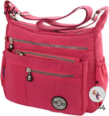Waterproof Nylon Shoulder Bags Canvas Messenger Bag For Women Female Crossbody B