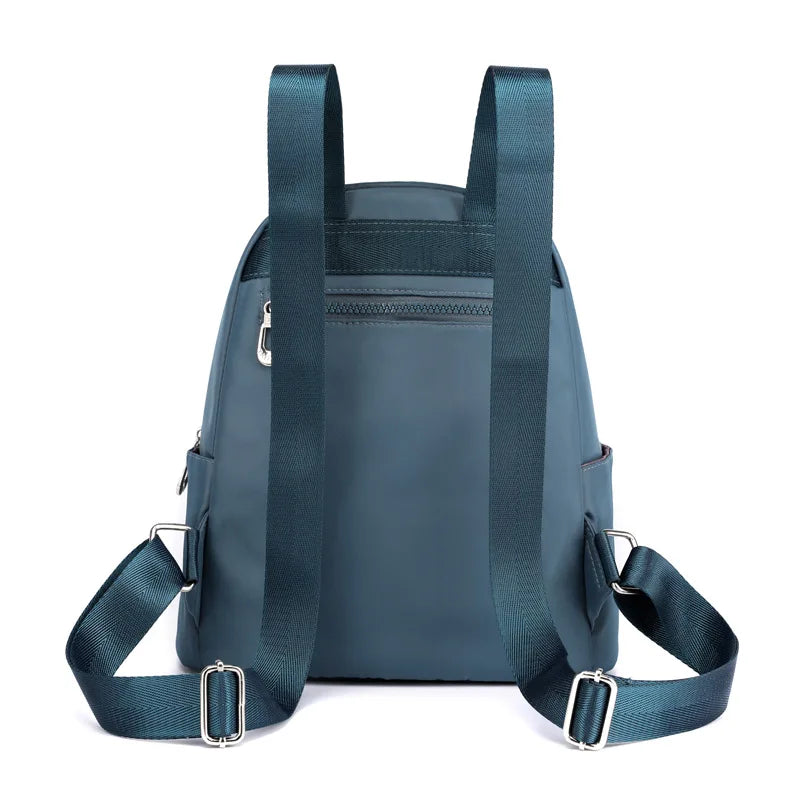 Waterproof Nylon Shoulder School Bags Women Girls Casual Backpack Travel Bagpack