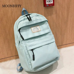 Waterproof Nylon Women Backpack Female Travel Bag Large Capacity