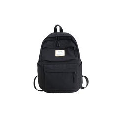 Waterproof Nylon Women Backpack Large Capacity High Schoolbag Vintage Girl