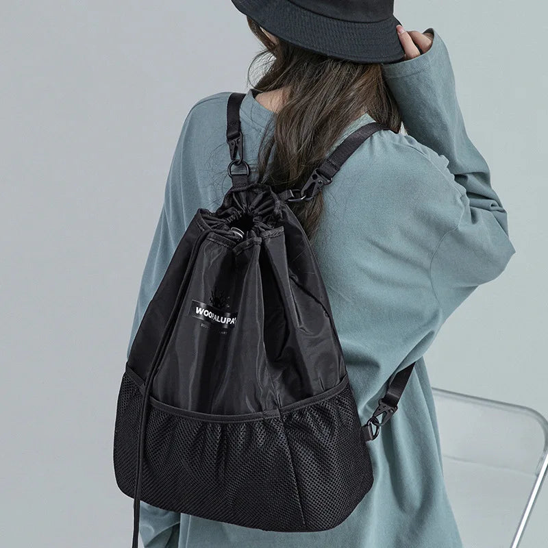 Waterproof Nylon Women Backpack Ladies Backpacks Schoolbag for Teenage Girls
