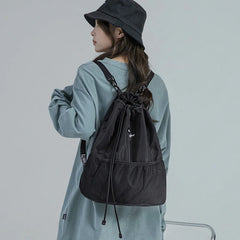 Waterproof Nylon Women Backpack Ladies Backpacks Schoolbag for Teenage Girls