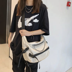 Waterproof Nylon Women Crossbody Bag Large Capacity Travel Shoulder Bags
