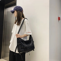 Waterproof Nylon Women Crossbody Bag Large Capacity Travel Shoulder Bags
