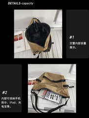 Waterproof Nylon Women Crossbody Bag Large Capacity Travel Shoulder Bags