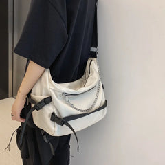 Waterproof Nylon Women Crossbody Bag Large Capacity Travel Shoulder Bags