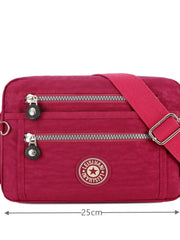 Waterproof Nylon Women Messenger Bag Small Purse Shoulder Bag