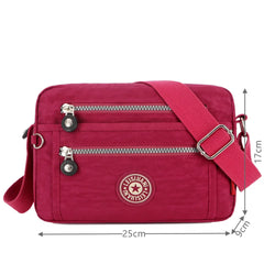 Waterproof Nylon Women Messenger Bags Small Purse Shoulder Bag Female Crossbody