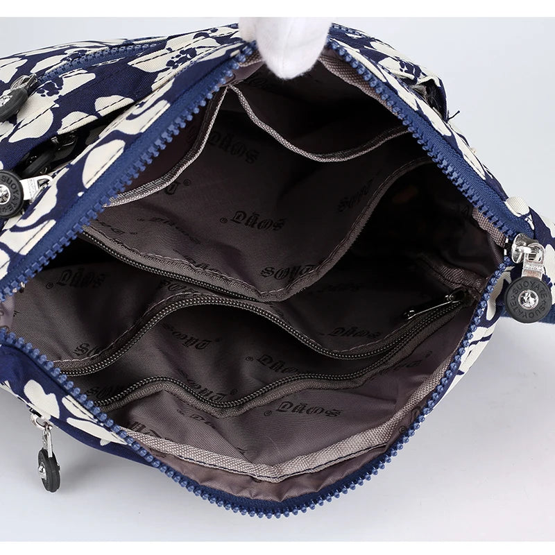 Waterproof Nylon Women Shoulder Bag Casual Handbags