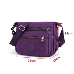 Waterproof Nylon Women Shoulder Bag Casual Handbags