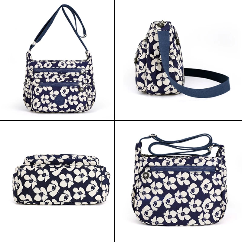 Waterproof Nylon Women Shoulder Bag Casual Handbags