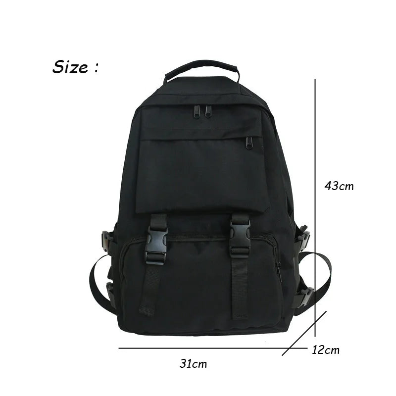Waterproof Nylon Women's Backpack Female Travel Bag Backpacks School Backpack