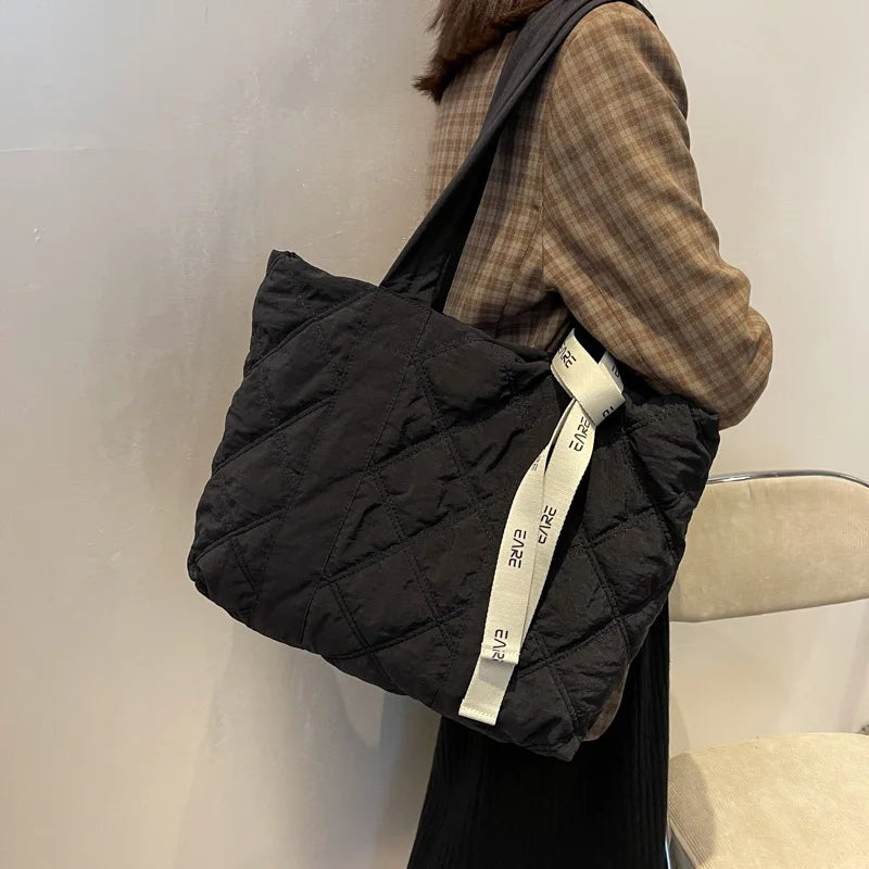 Waterproof Nylon Women's Shoulder Bags Messenger Handbags Large Capacity