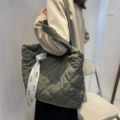 Waterproof Nylon Women's Shoulder Bags Messenger Handbags Large Capacity