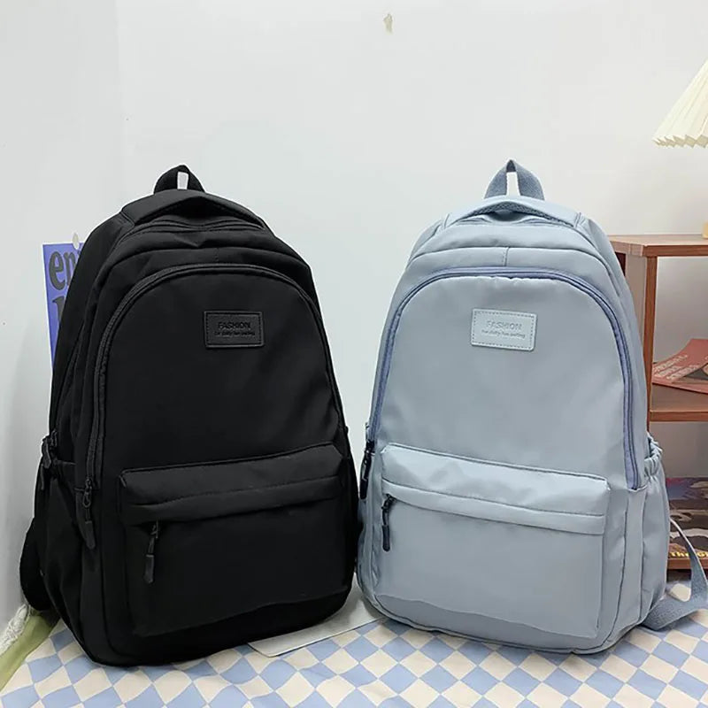 Waterproof Outdoor Nylon School Backpack Women's Backpacks for Teenagers Girls