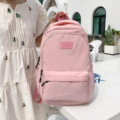Waterproof Outdoor Nylon School Backpack Women's Backpacks for Teenagers Girls