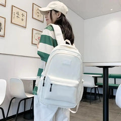Waterproof Outdoor Nylon School Backpack Women's Backpacks for Teenagers Girls