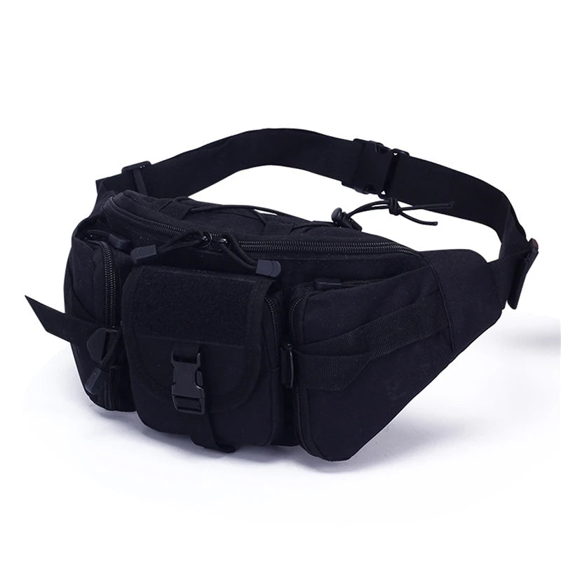 Waterproof Tactical Waist Bag Utility Pouch Riding Pockets