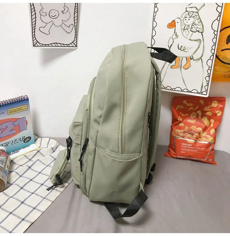 Waterproof Oxford Women Backpacks Travel Bag Teenage Girls Schoolbag