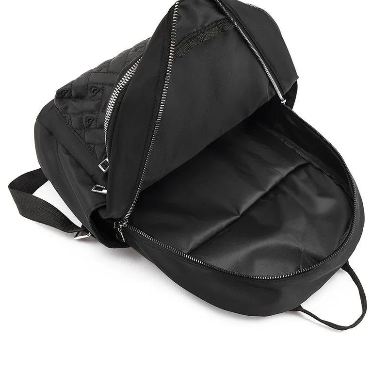 Waterproof Oxford Backpack Female Embroidered Rucksack Large Capacity