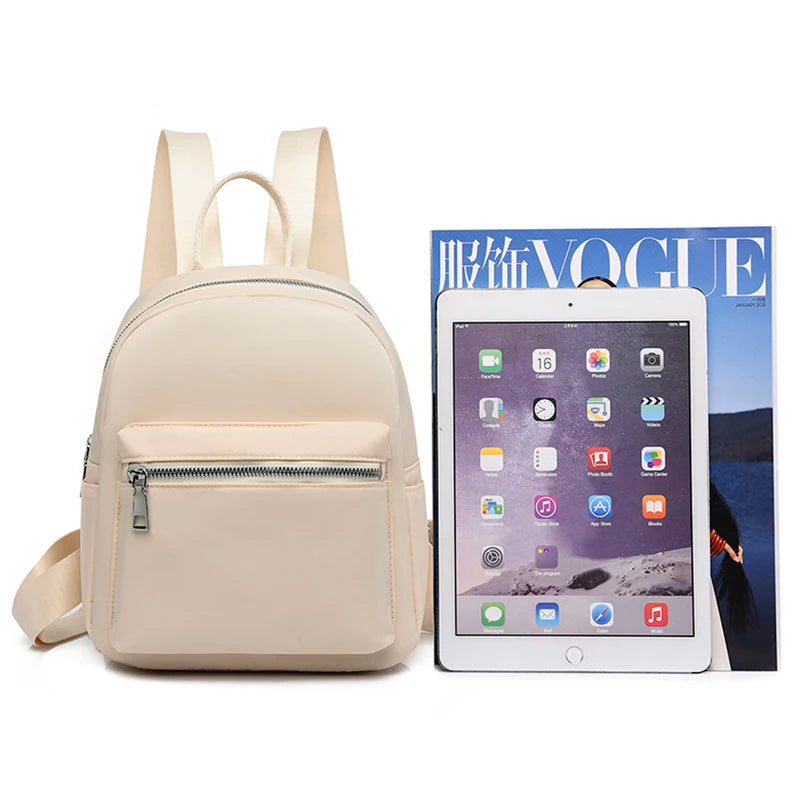 Waterproof Oxford Backpack Women School Bags Female Travel Bag Mini Backpack