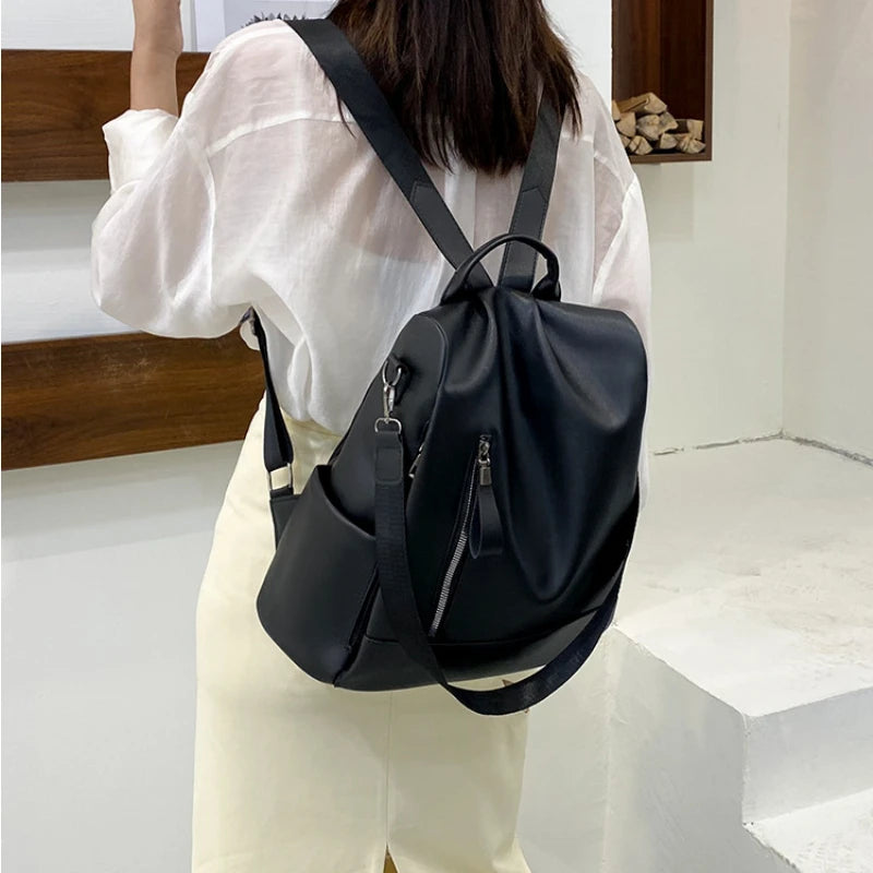 Waterproof Anti-theft Oxford Women's Backpack