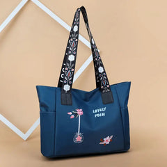 Waterproof Oxford Shoulder Bag Women Shopper Tote Large Capacity Ladies Handbag