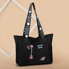 Waterproof Oxford Shoulder Bag Women Shopper Tote Large Capacity Ladies Handbag